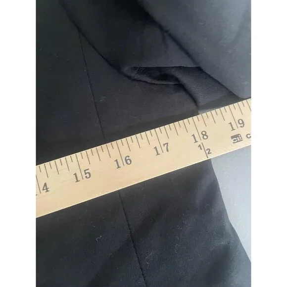J.Crew Blazer Womens 4 Black Schoolboy Corpcore Minimalist Office Work Preppy - Picture 12 of 13